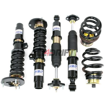 Športový výškovo a tuhostne nastaviteľný podvozok HSD DUALTECH pre BMW E46 M3