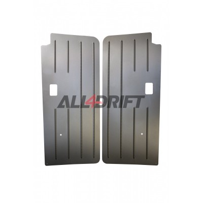 Hliníkové športové  panely dverí BMW E30 coupe – predné