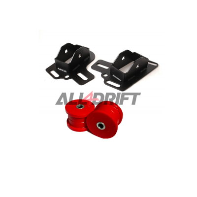SET uloženie zadného podelného ramena + polyuretánové silentbloky BMW E36 / E46