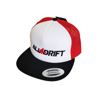 Šiltovka All4Drift SNAPBACK červená uni