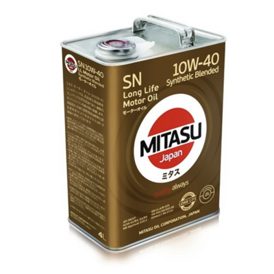 MITASU MOTOR OIL LL SN 10W-40 syntetická zmes 4L