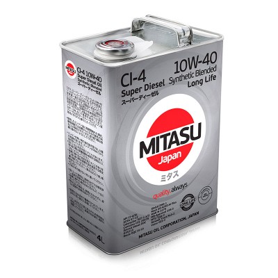 MITASU SUPER LL DIESEL CI-4 10W-40 4L