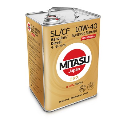 MITASU UNIVERSAL SL_CF 10W-40 syntetická zmes 6L