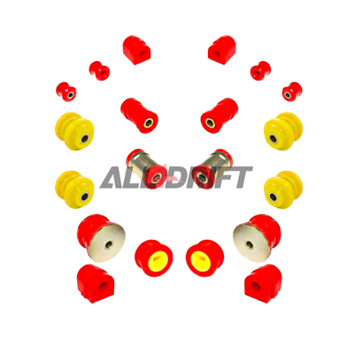 036206B Sada silentblokov prednej a zadnej nápravy BMW E46 / Z4