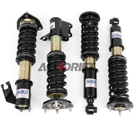 Športový výškovo a tuhostne nastaviteľný podvozok HSD DUALTECH Nissan S13