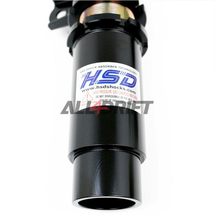 Športový výškovo a tuhostne nastaviteľný podvozok HSD DUALTECH pre BMW E46 M3