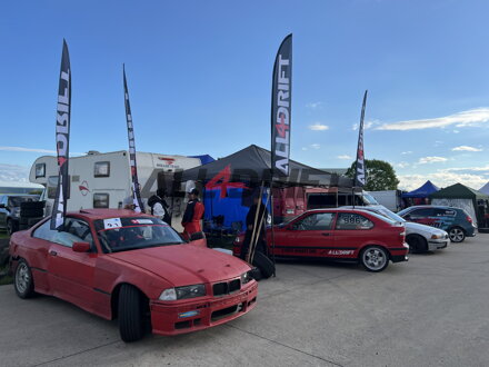 ALL4DRIFT vlajka krídlo M - 620x2680 mm