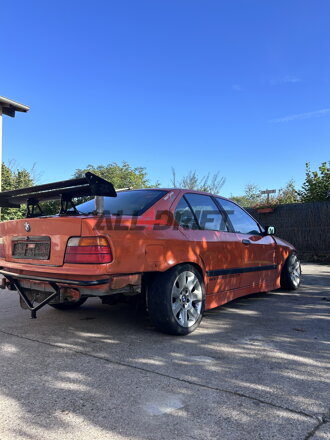 Set predný a zadný Bash Bar BMW E36 + zdvíhací bod, m paket