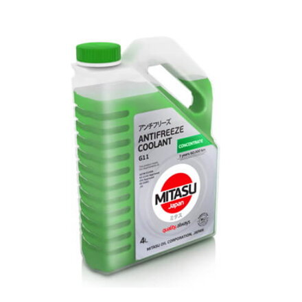 MITASU GREEN ANTIFREEZE KONCENTRÁT CHLADIVA G11 4L