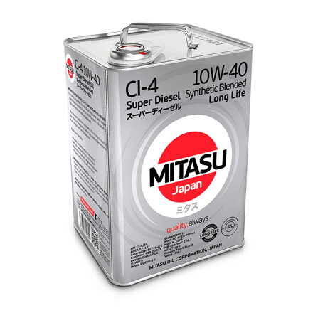 MITASU SUPER LL DIESEL CI-4 10W-40 6L
