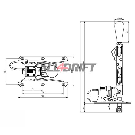 PMC Pro Short shifter self center pre BMW