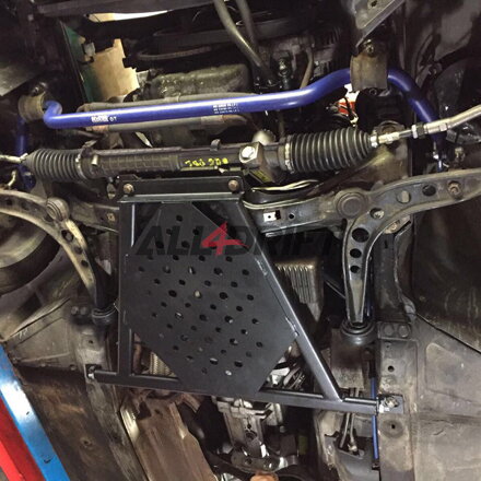 Spodná rozperná tyč BMW E36 XBRACE – predná + kryt olejovej vane