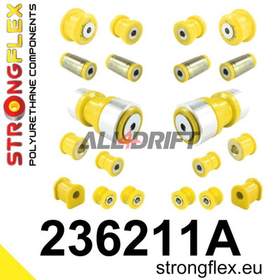 236211A Sada silentblokov zadnej nápravy SPORT Volvo 760 / 780 / 960