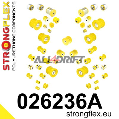 026236A Kompletná sada silentblokov podvozka SPORT - Audi RS6 C6 (07-10)