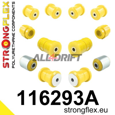 116293A Sada silentblokov predného zavesenia SPORT - Mercedes W211 4MATIC