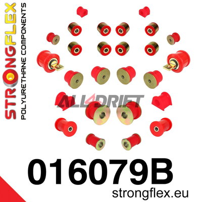 016079B Kompletná sada silentblokov podvozka - Alfa Romeo 147 (00-10) type 937