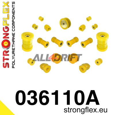 036110A Kompletná sada silentblokov náprav SPORT BMW Z3
