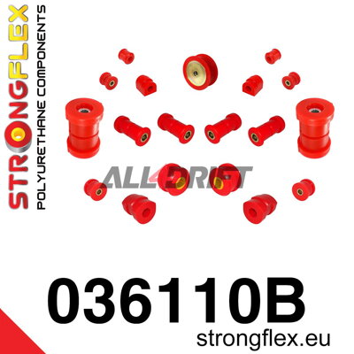 036110B Kompletná sada silentblokov náprav BMW Z3