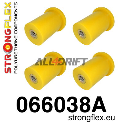 066038A Sada silentblokov zadného vlečného ramena SPORT Fiat Cinquecento / Panda / Seicento