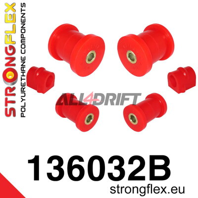 136032B Sada silentblokov predného zavesenia - Opel / Vauxhall G (98-04)