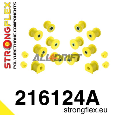 216124A Sada silentblokov zadnej nápravy SPORT Toyota 4Runner / Land Cruiser