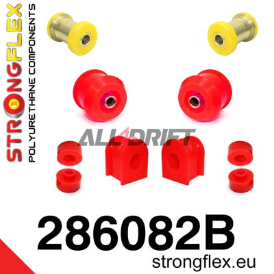 286082B Sada silentblokov prednej nápravy - Nissan V (88-98) S13