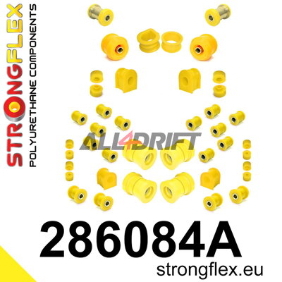 286084A Kompletná sada silentblokov náprav SPORT - Nissan V (88-98) S13