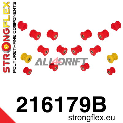 216179B Sada silentblokov zadného zavesenia - Toyota III (91-00) Z30