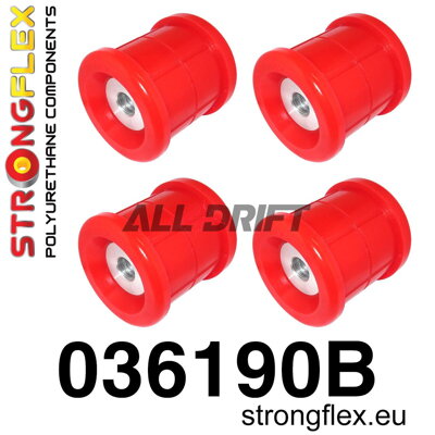 036190B Sada silentblokov zadnej nápravy E39 Sedan BMW