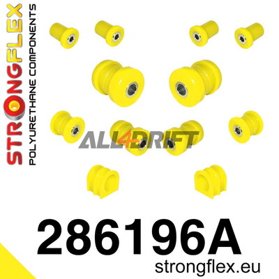 286196A Sada silentblokov prednej nápravy SPORT Infiniti / Nissan