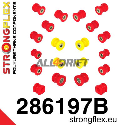 286197B Sada silentblokov zadnej nápravy Infiniti / Nissan