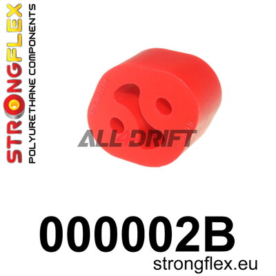 000002B Záves uloženia výfuku 27mm - Dorazy, Vešiaky tlmiča