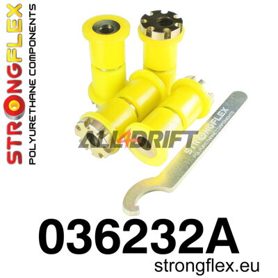 036232A Sada zadných vlečných ramien - excentrická SPORT BMW