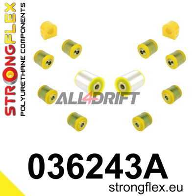 036243A Sada silentblokov zadnej nápravy SPORT BMW E82 / E9x