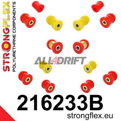 216233B Sada silentblokov zadného zavesenia - Toyota I (99-05) XE10