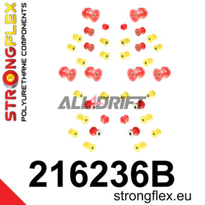 216236B Full suspension bush kit - Toyota III (86-93) A70