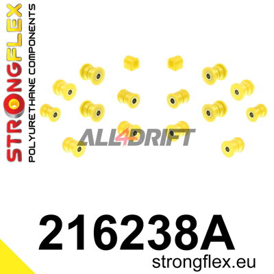 216238A Rear suspension bush kit SPORT - Toyota III (86-93) A70