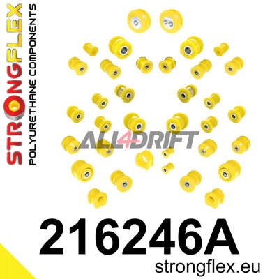 216246A Kompletná sada silentblokov zavesenia SPORT - Lexus II (97-05) S160