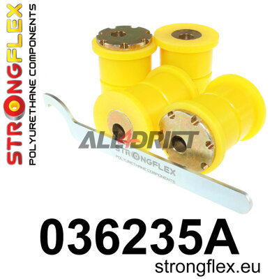 036235A Sada zadných vlečných ramien - excentrická SPORT BMW