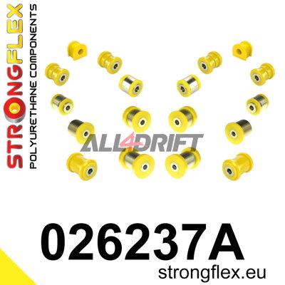 026237A Sada silentblokov zadnej nápravy SPORT Audi / Seat