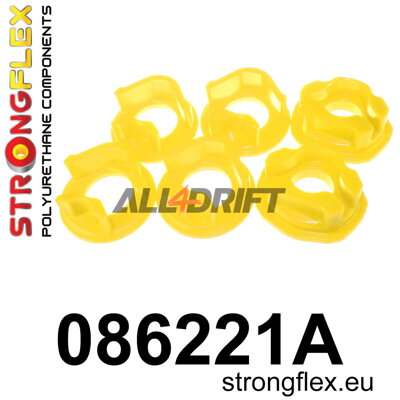 086221A Sada vložiek uloženia motora SPORT - Honda VIII (06-12) Hatchback FN2 Type R