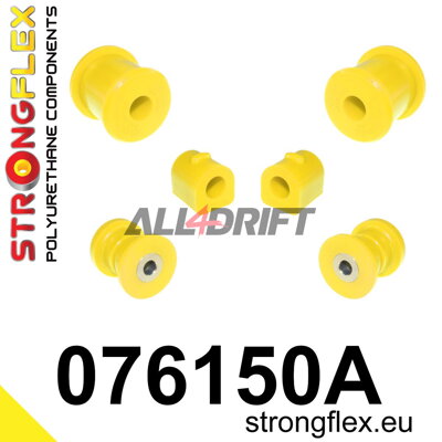 076150A Sada silentblokov prednej nápravy SPORT Ford / Mazda