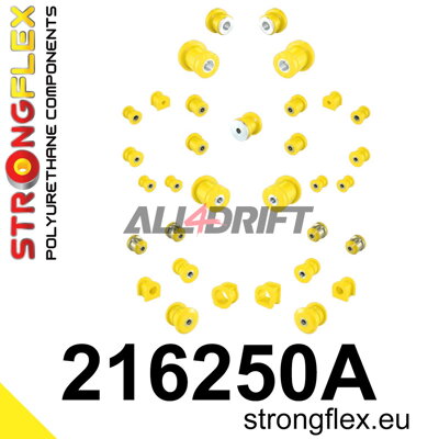 216250A Kompletná sada silentblokov zavesenia SPORT - Lexus II (94-00) XF20