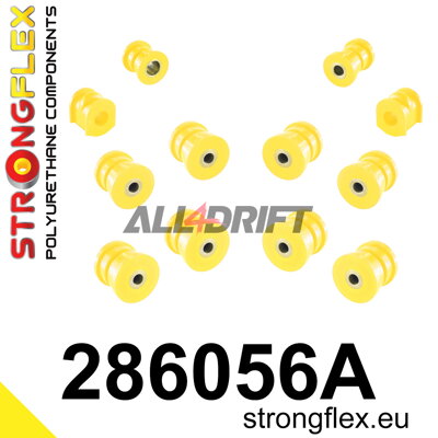 286056A Sada silentblokov zadnej nápravy SPORT - Nissan II (92-02) K11