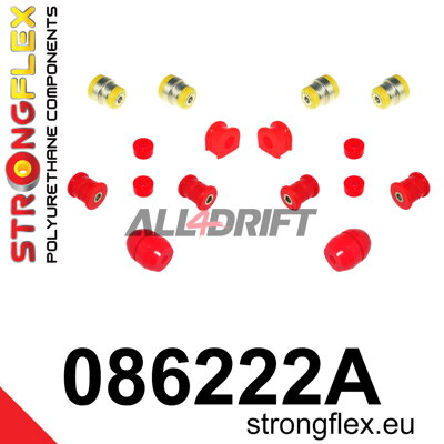 086222B Sada silentblokov prednej nápravy - Honda V (96-01)