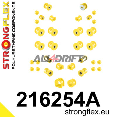 216254A Kompletná sada silentblokov zavesenia SPORT - Toyota RWD (83-87) AE85 / AE86