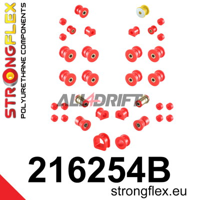 216254B Kompletná sada silentblokov zavesenia - Toyota RWD (83-87) AE85 / AE86