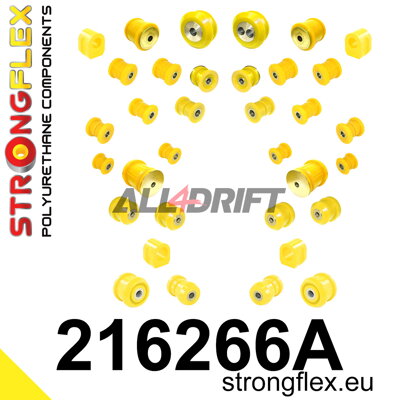 216266A Kompletná sada silentblokov zavesenia SPORT - Toyota I (91-97) S140