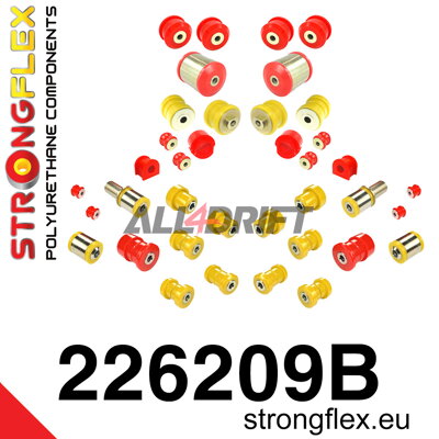 226209B Sada silentblokov náprav Audi / VW