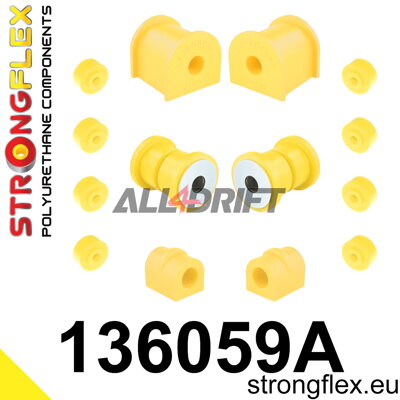 136059A Sada puzdier predného zavesenia nápravy SPORT - Daewoo Espero (90-00)